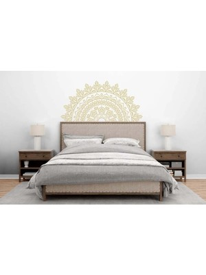 Kt Grup Floral Flower Bohem Duvar Sticker