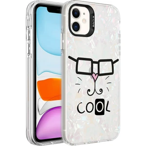 Apple iPhone 12 Kılıf Mermer Desenli Voyo Şekilli Kapak