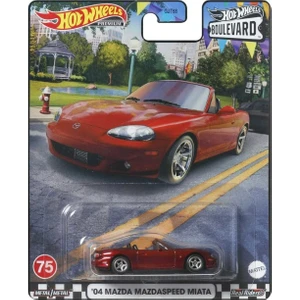 Hot Wheels Premium Mazda Mazdaspeed Miata, 1:64  Boulevard Serisi GJT68-HKF22