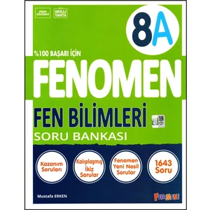 Fenomen Yayıncılık Fenomen 8. Sınıf Lgs Fen Bilimleri Soru Bankası (A)