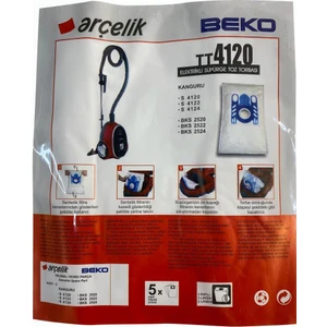 S 4120 Orjinal Elektrikli Süpürge Toz Torbası (5 Adet)