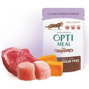 Süper Premium Tavuk-Kuzu Filetolu Balkabak Sosu Içerisinde Tahılsız Pouch Kedi Maması 85 gr