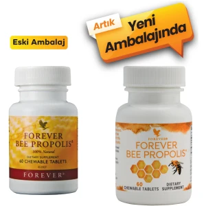 Forever Living Bee Propolis Arı Propolisi 60 Tablet Orijinal Karekodlu Ürün Gönderiyoruz