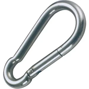 Karabina Düz Yaylı Kanca Galvanizli 10 mm 2 Adet