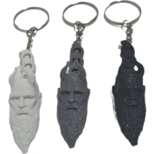 Eos God Of War Mimir Anahtarlık 3'lü set