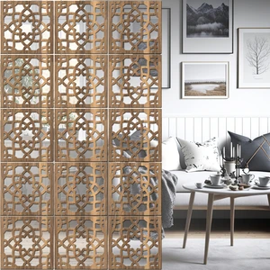 Lazer Kesim Sarkıt Paravan, Ahşap Seperatör, Panel Levha Seti