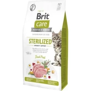 Brit Care Immunity  Prebiotik Içerikli Domuzlu Kısırlaştırılmış Kedi Maması 2 kg