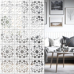 Lazer Kesim Sarkıt Paravan, Ahşap Seperatör, Panel Levha Seti