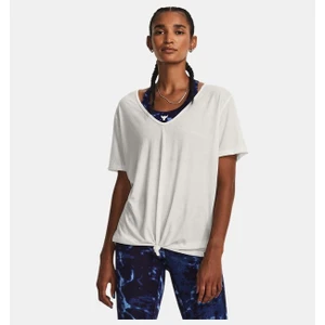 Under Armour Kadın Project Rock Completer Deep V Tişört 1380234-114