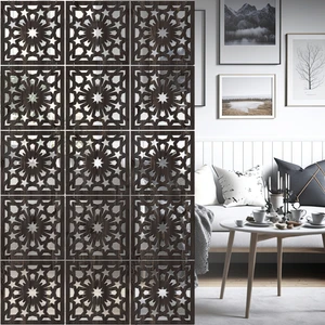 Lazer Kesim Sarkıt Paravan, Ahşap Seperatör, Panel Levha Seti