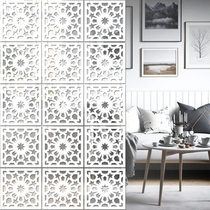 Lazer Kesim Sarkıt Paravan, Ahşap Seperatör, Panel Levha Seti