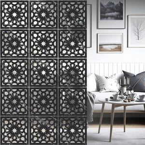 Lazer Kesim Sarkıt Paravan, Ahşap Seperatör, Panel Levha Seti