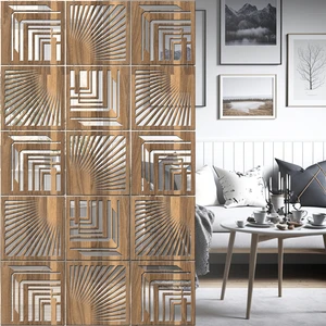 Lazer Kesim Sarkıt Paravan, Ahşap Seperatör, Panel Levha Seti