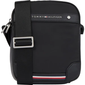 Tommy Hilfiger Siyah Erkek Postacı Çantası Th Central Repreve Mını Reporter