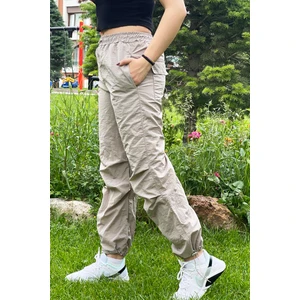 Çocuk Unisex Paçaları Elastik Jogger Paraşüt Kumaş PANTOLON-PNT-0031
