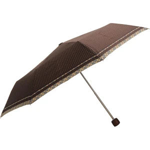 Lüx Şemsiye Sarı Puantiyeli Kahve