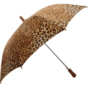Baston Şemsiye Leopar Desenli