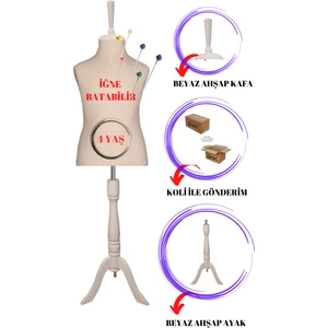 Manken İstanbul Çocuk Terzi ve Prova Mankeni 4 Yaş