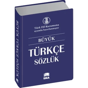 Ema Yayınları Büyük Türkçe Sözlük(Biala Kapak)