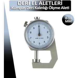Deri Kalınlık Ölçme Aleti Paslanmaz Çelik