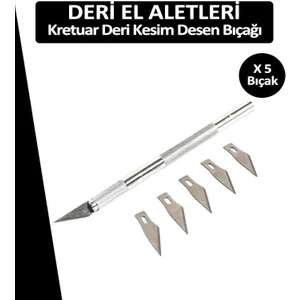 Kretuar Kesim Desen Bıçağı Seti Kretuar Kesici