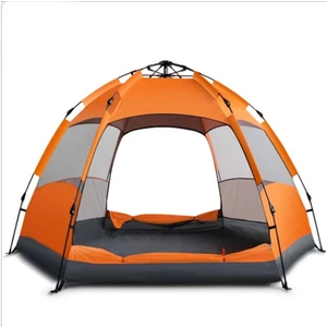 Tam Otomatik 10-12 Kişilik Hexagonal Altıgen Çadır Aile Çadırı 320X320X170CM