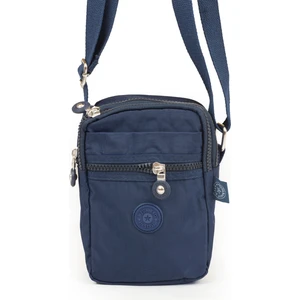 Mega Krinkıl/klinkır Su Geçirmez Ithal Kumaş Küçük Çapraz Omuz Telefon Çantası Lacivert 227
