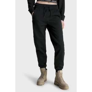Calvin Klein Relaxed Fit Cepli Yumuşak Polarlı Jogger Pantolon Bayan Pantolon J20J221292 Beh