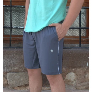 Vesla Sportswear Şort Vesla Scuba (Dalgıç) Kumaş Kabartma Baskılı Erkek Spor Şort Eşofman