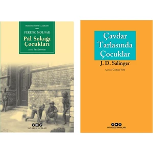 Yapı Kredi Yayınları 2 Kitap Pal Sokağı Çocukları + Çavdar Tarlasında Çocuklar