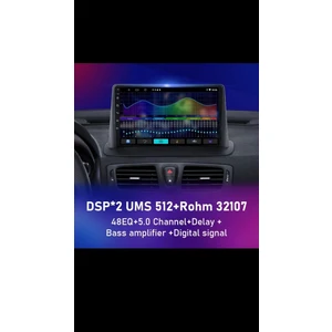 Sound City Megane 3 2010-16 Multimedya 4gb Ram 64 GB Hafıza CarPlay/androidauto kamera hediyeli