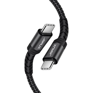 Premium Serisi Type-C To Type-C 60W 480 Mbps iPhone 15 serisi , macbook , type-c girişli iPad ile uyumlu. usb-c girişli cihazlar ile uyumlu Şarj ve Data Aktarım Kablosu CC0018 1 Metre Hızlı Şarj