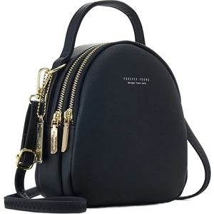 Saf Renk Basit Gündelik Kadın Sırt Çantası (Yurt Dışından)