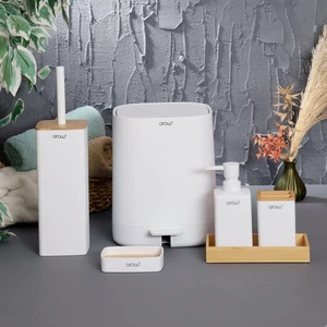 Banyo Takımı 6 Parça Akrilik Beyaz DC.TR-3993 4254