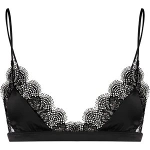 Simi Underwear Kadın Kimberley Siyah Dantelli Bralet Sütyen