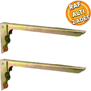 Katlanır Raf Altı Ayağı Metal Ayakları 28 X 10 Cm (2 Adet)