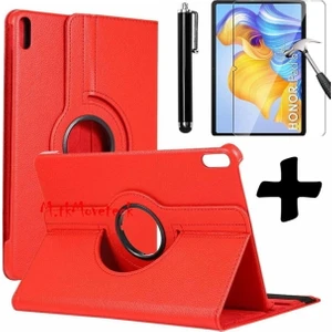 M.TK Moveteck Honor Pad 8 12 Inç Tablet Uyumlu Kılıf Dönebilen 360 Kılıf + Ekran Koruyucu + Dokunmatik Kalem Zırh Set Koruma