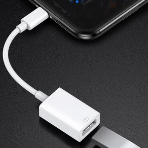 DNR Bilişim Iphone Apple Lightning To Dişi USB Otg Kablo Ios Kablo USB Dönüştürücü Adaptör