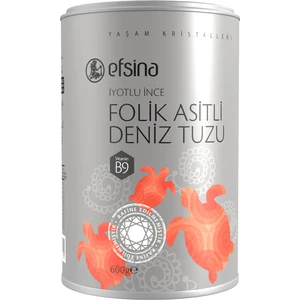 Folik Asitli Deniz Tuzu 600 gr