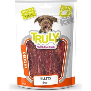 Truly Jerky Ördek ve Geyik Etli Yumuşak Köpek Ödül Maması 90GR