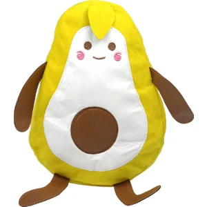 SİA ÇANTA Avakado Polar Kumaş Fermuarlı Yıkanabilir Şık Çocuk Çantası