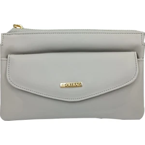 SİA ÇANTA Ollbag Yumuşak Dokulu Sade Düz Renk Dört Gözlü Bilekli Çarşı Pazar & Yürüyüş Kadın Cüzdanı