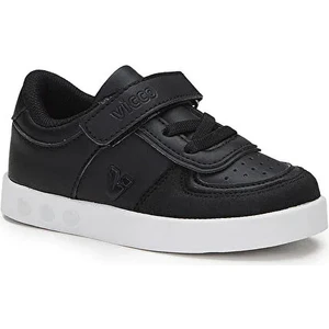 Sam Işıklı Çocuk Sneaker Siyah Beyaz