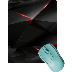 Sonic Touch Siyah Kaydırmaz Gaming Oyuncu Masaüstü Dikişsiz Mouse Pad/ped (Mouse Altlığı) 17X21CM
