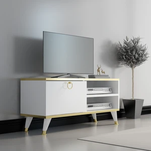 Newline Mobilya  Newline Mobilya Gold Sweet Tv Ünitesi 90 cm Beyaz Gold