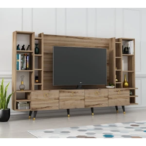 Newline Mobilya X2125 Pastel Tv Ünitesi Çırağan Renk 220 cm