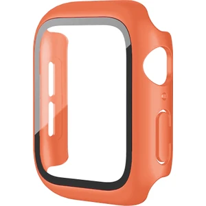 Apple Watch Seri 3-2 38MM Uyumlu Ekran ve Kasa Koruyucu Turuncu