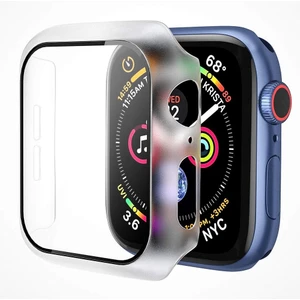 Apple Watch Seri 3-2 38MM Uyumlu Ekran ve Kasa Koruyucu Buzlu Şeffaf