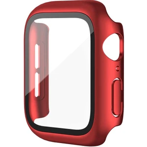 Apple Watch Seri 3-2 38MM Uyumlu Ekran ve Kasa Koruyucu Product Red