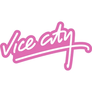 Quart Aksesuar 8x8 cm Vice City Sticker Araba Laptop Oto Motor Sticker